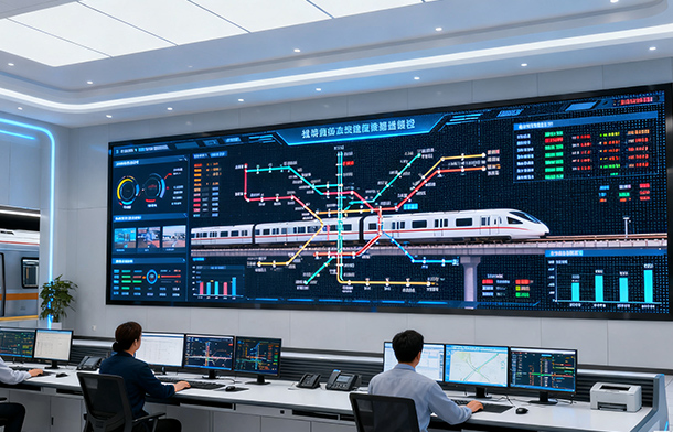 智慧交通系统小间距LED显示屏