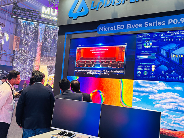 蓝普视讯SLS2025展会现场照片1
